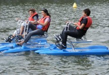 Water Biking in Paris